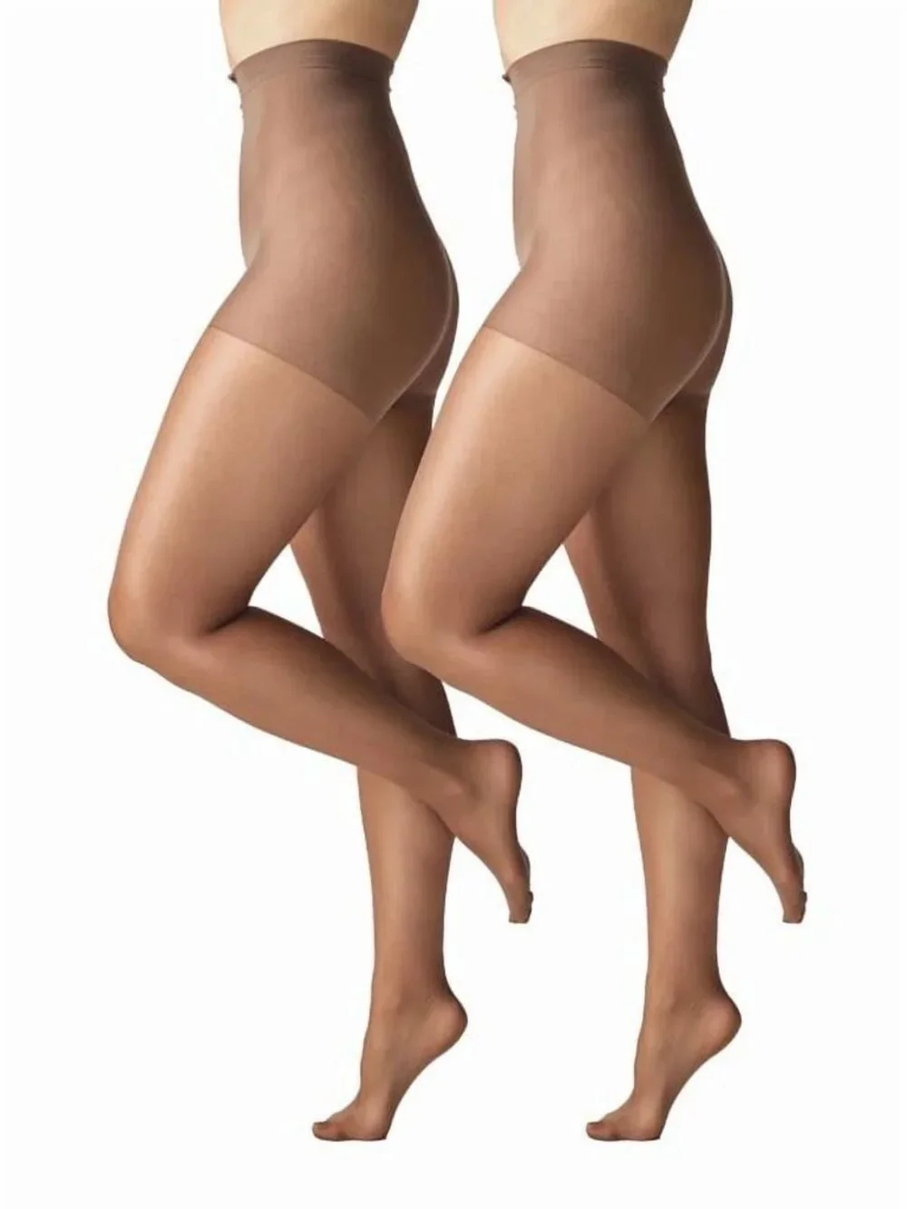 Silk Impressions Women's Pantyhose Light Support Sheer 20 Denier 3XL Coffee Bean
